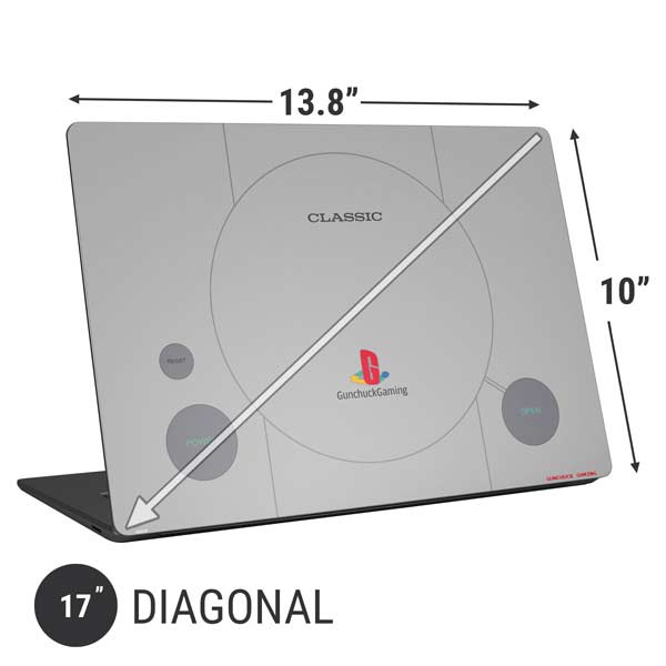 Retro Playstation Console Design Laptop Skins