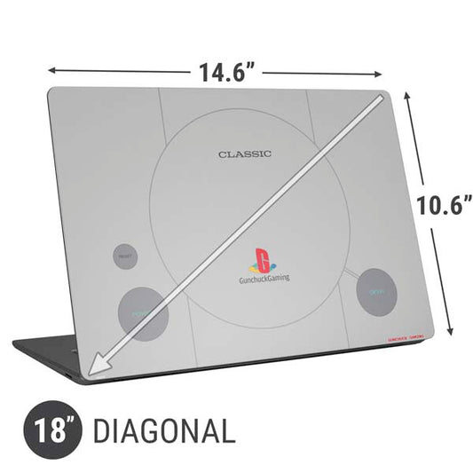 Retro Playstation Console Design Laptop Skins