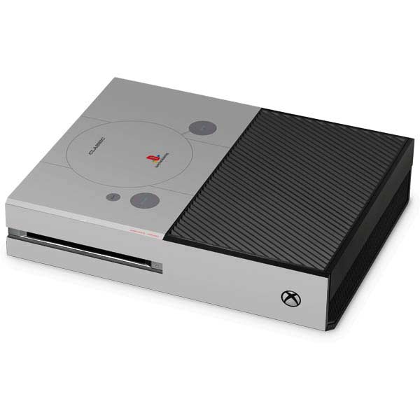 Retro Playstation Console Design Xbox One Skins