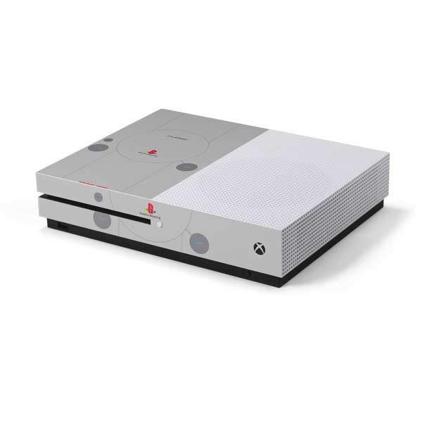 Retro Playstation Console Design Xbox One Skins