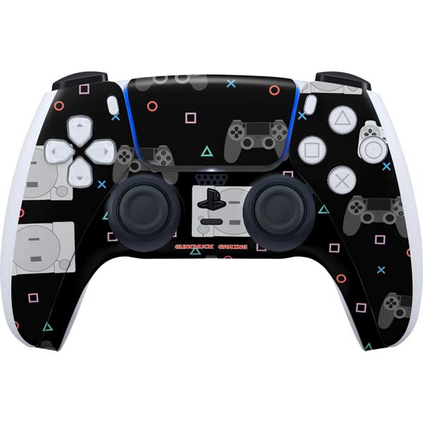 Retro Playstation Gaming Pattern PlayStation PS5 Skins