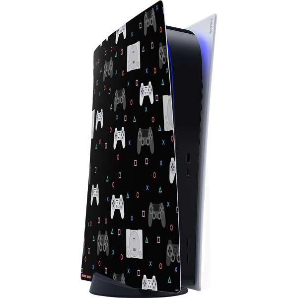 Retro Playstation Gaming Pattern PlayStation PS5 Skins