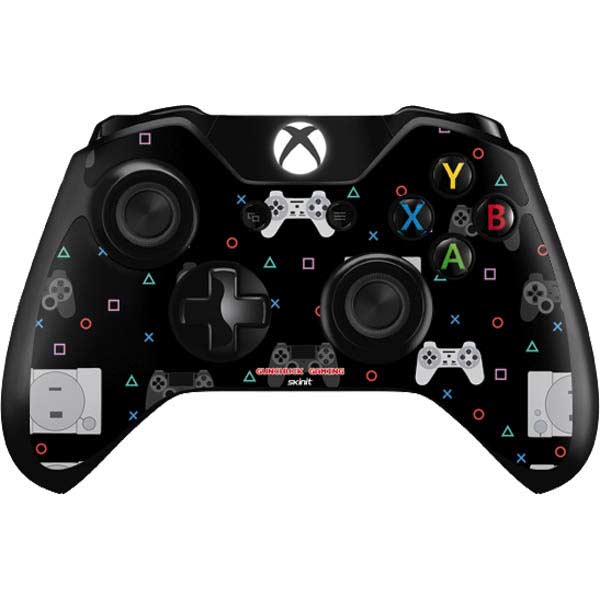Retro Playstation Gaming Pattern Xbox One Skins