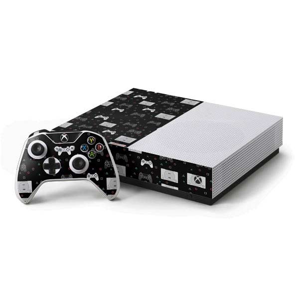 Retro Playstation Gaming Pattern Xbox One Skins