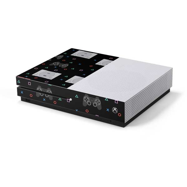 Retro Playstation Gaming Pattern Xbox One Skins