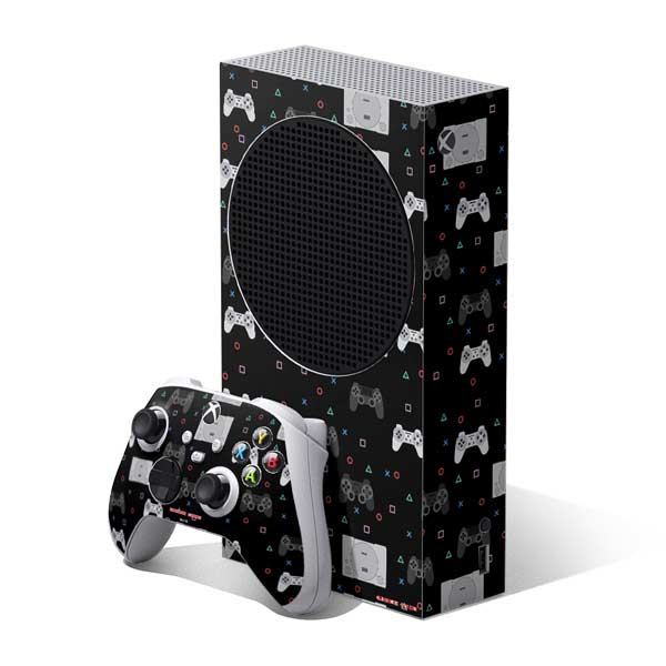 Retro Playstation Gaming Pattern Xbox Series S Skins