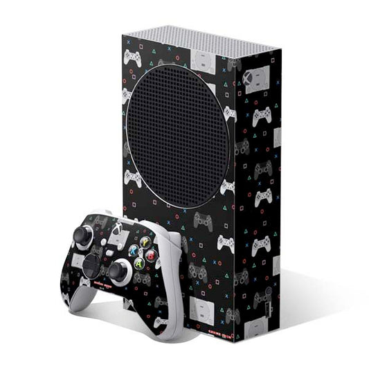 Retro Playstation Gaming Pattern Xbox Series S Skins