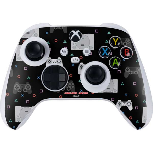 Retro Playstation Gaming Pattern Xbox Series S Skins