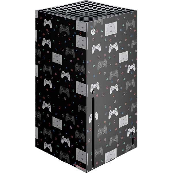 Retro Playstation Gaming Pattern Xbox Series X Skins