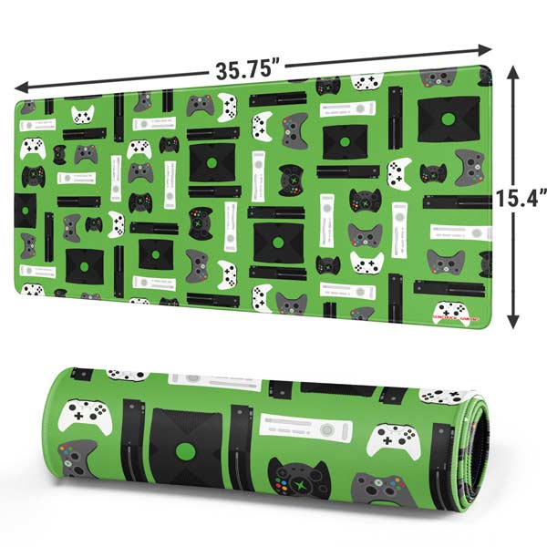 Retro Xbox Gaming Pattern Mousepad