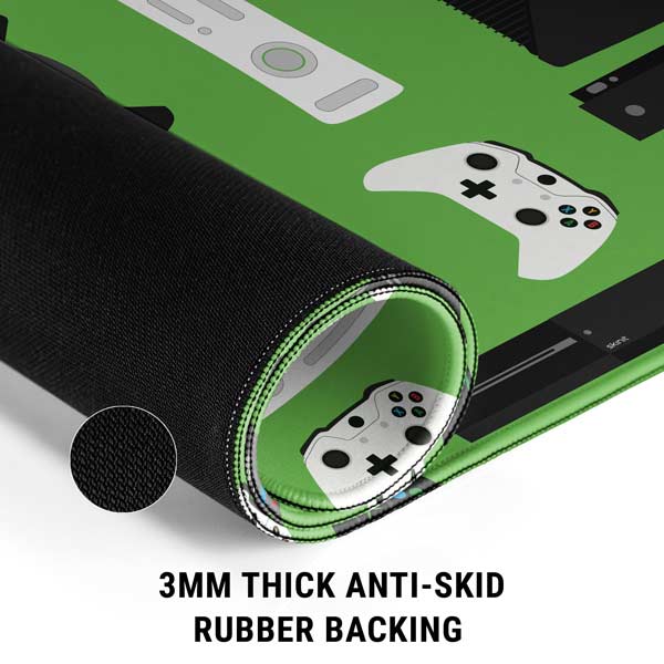 Retro Xbox Gaming Pattern Mousepad