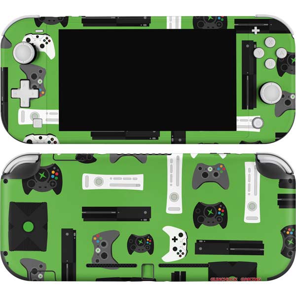 Retro Xbox Gaming Pattern Nintendo Skins