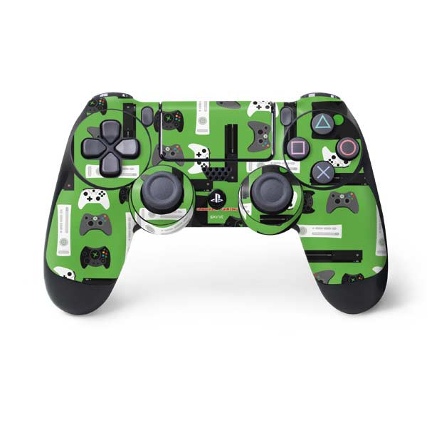 Retro Xbox Gaming Pattern PlayStation PS4 Skins