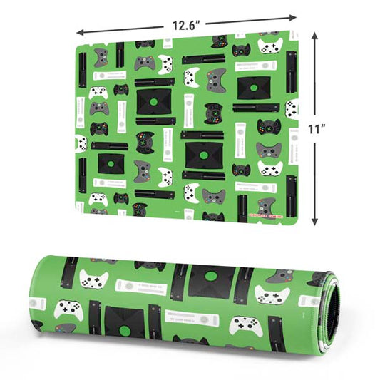 Retro Xbox Gaming Pattern Mousepad