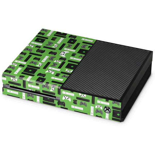 Retro Xbox Gaming Pattern Xbox One Skins