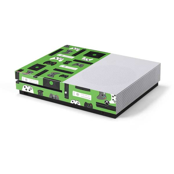 Retro Xbox Gaming Pattern Xbox One Skins