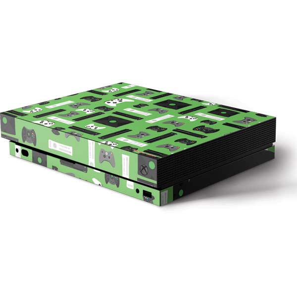 Retro Xbox Gaming Pattern Xbox One Skins