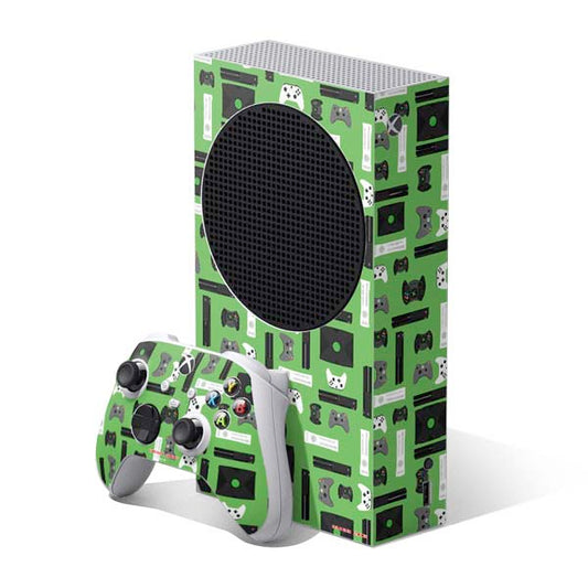 Retro Xbox Gaming Pattern Xbox Series S Skins