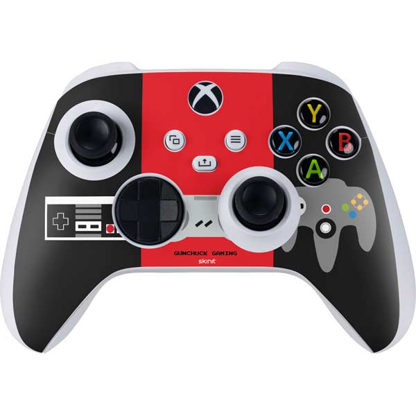 Evolution of Nintendo Gaming Controller Xbox Series S Skins