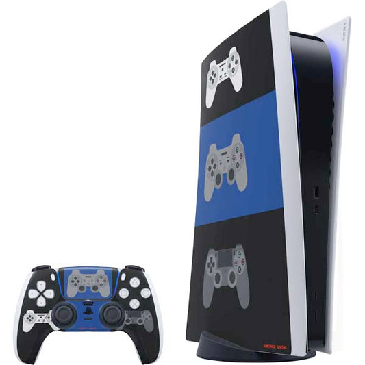 Evolution of Playstation Gaming Controller PlayStation PS5 Skins