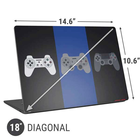 Evolution of Playstation Gaming Controller Laptop Skins