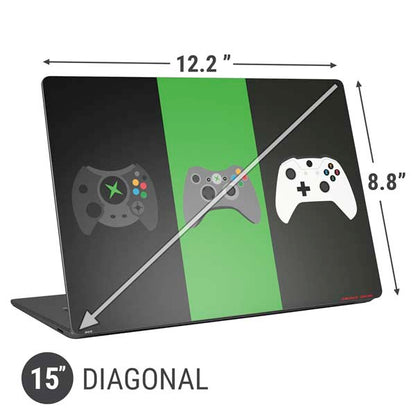 Evolution of Xbox Gaming Controller Laptop Skins