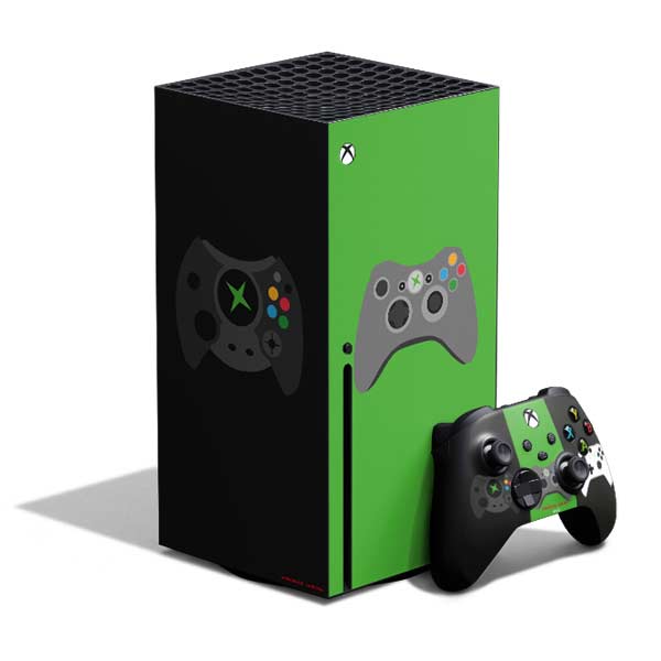 Evolution of Xbox Gaming Controller Xbox Series X Skins