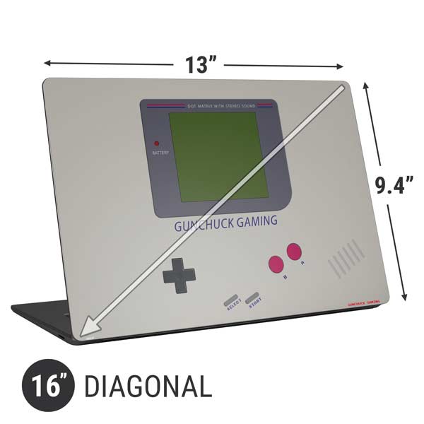 Retro Game Boy Design Laptop Skins