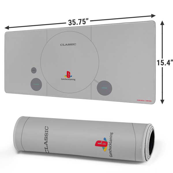 Retro Playstation Console Design Mousepad