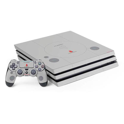 Retro Playstation Console Design PlayStation PS4 Skins