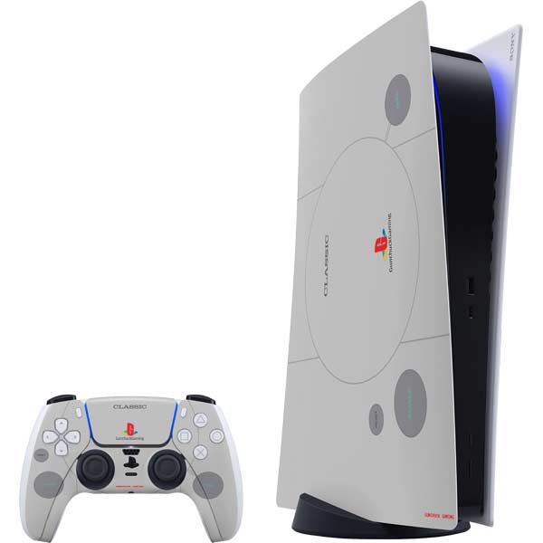 Retro Playstation Console Design PlayStation PS5 Skins